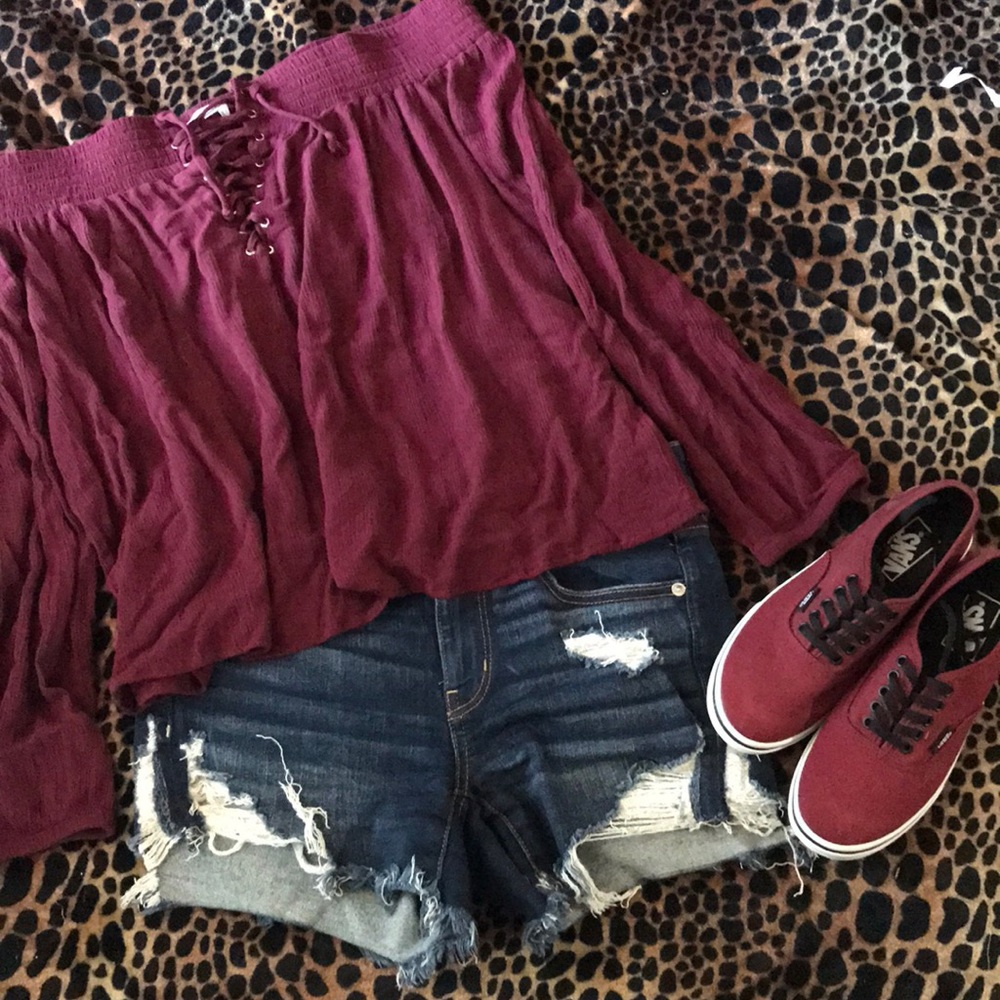 Off the shoulder top